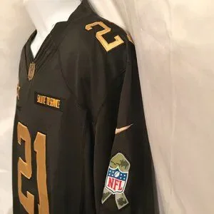 Nike Shirts Nike Nfl Cowboys Elliott Goldblack Salute To